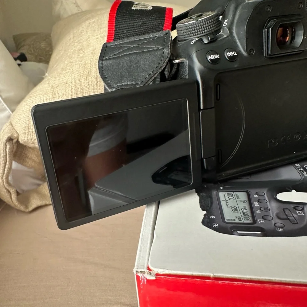 Canon Black Digital Camera Professional DSLR